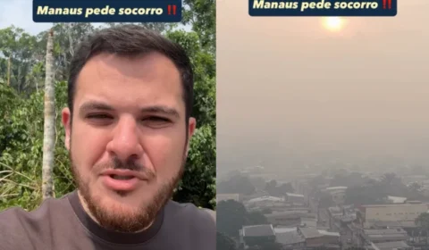 Renato Junior diz que Manaus precisa de socorro diante da fumaça e cobra autoridades