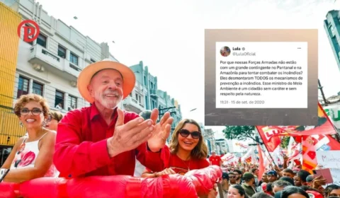 Post de Lula em 2020 sobre queimadas volta ao debate em meio à crise da fumaça no Amazonas