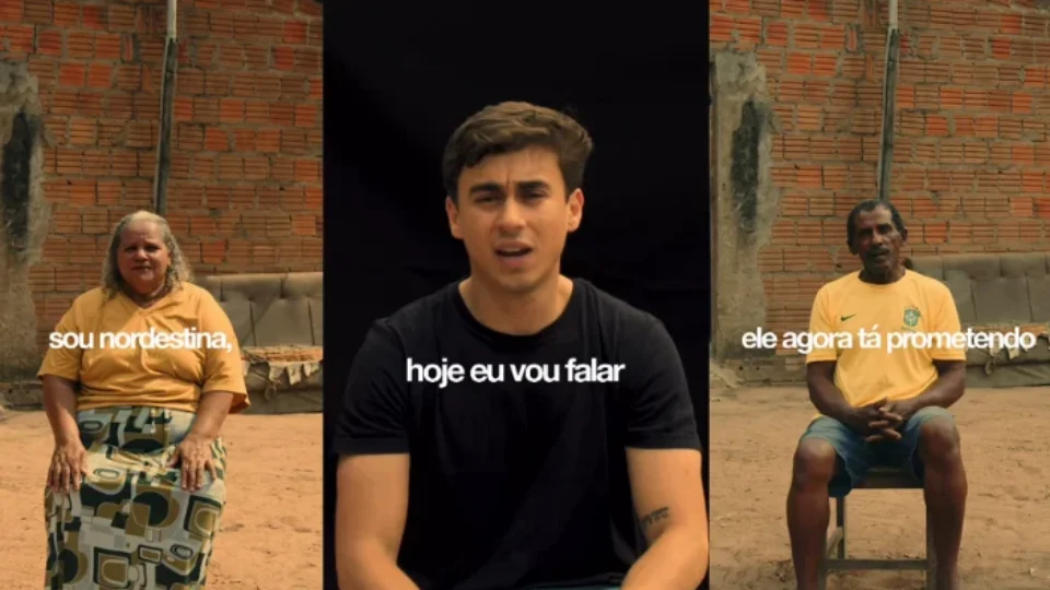Nikolas Ferreira divulga vídeo com relatos de moradores do Nordeste sobre promessas não cumpridas