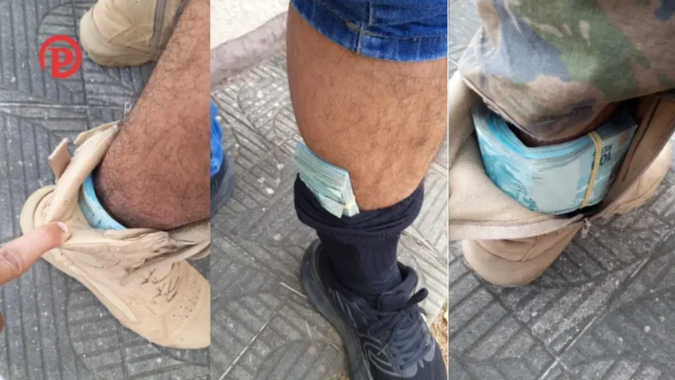 Cabos eleitorais ligados a Nicoletti são presos com R$ 30 mil escondidos nas meias em Roraima