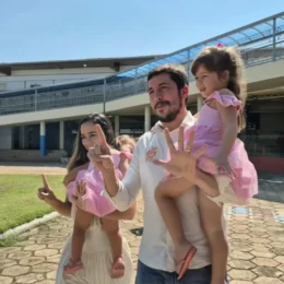 Pedro Habib chega para votar em Porto Velho