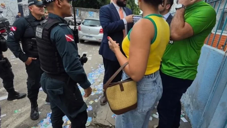 FLAGRANTE NA ELEIÇÃO: Presidente de partido do candidato Daniel é preso por boca de urna na Grande Belém