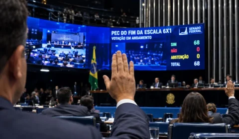 Senado aprova fim da escala 6×1 com 75 votos favoráveis e prevê redução da jornada de trabalho